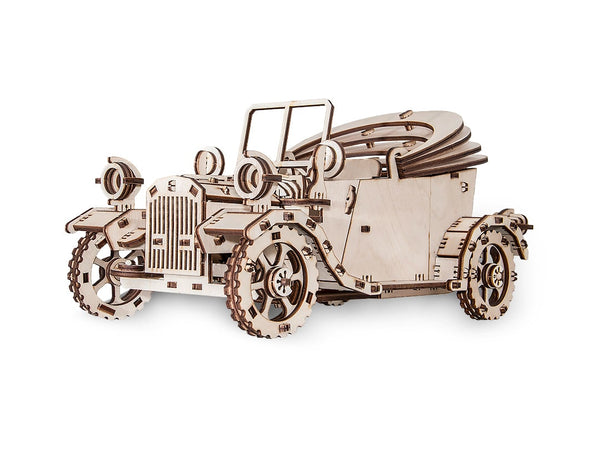 Retro car wooden 3D puzzle